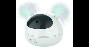 Mpets Interactief Speelgoed Polaris - Kattenspeelgoed - Ø10x9 cm Wit Interactief