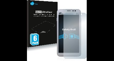 Savvies - Screenprotector voor CCV Compact A77 - Folie Beschermfolie transparant 6 Stuks