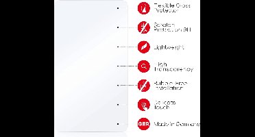 upscreen - Screenprotector voor Dynavin D9-V8 - Folie Beschermfolie Beschermglas transparant