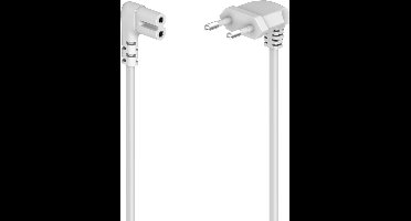 Hama 00221102 Stroom Netkabel Wit 5 m