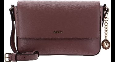 DKNY Leren Schoudertas Avondtas Bryant Sutton Crossbody Bag Antique Rose Roze