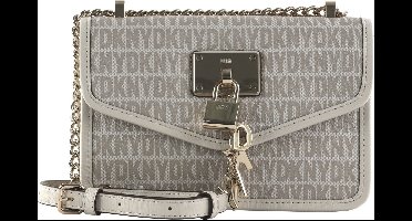 DKNY Schoudertas Elissa SM Flap Shoulderbag Hemp / Pebble Beige