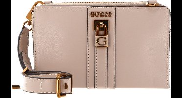 GUESS Schoudertas Ginevra Mini Girlfriend Crossbody Light Rum Beige