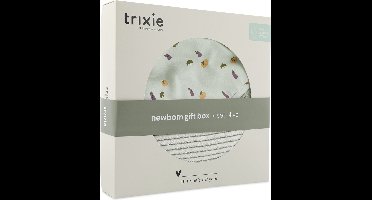 Trixie babytextiel geschenkdoos L - Newborn set Friendly Vegetables.