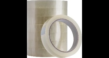 Plakband Quantore 19mmx66m transparant | 96 stuks