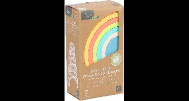 Jipy - Regenboog Stapelspel - Bioplastic