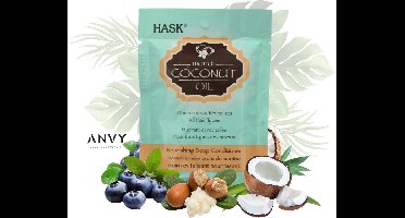 Hask Conditioner Monoi Coconut Oil Nourishing Deep Conditioner Packet - Geen parabenen - Beschermd en hersteld