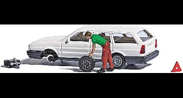 Busch - A-set: Reifenpanne H0 (2/19) * (Bu7827) - modelbouwsets, hobbybouwspeelgoed voor kinderen, modelverf en accessoires