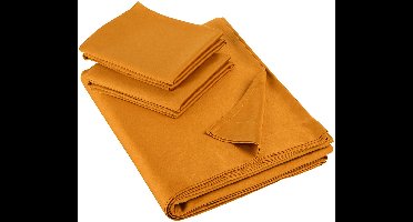 De Witte Lietaer Lakenset Olivia Copper - 280 x 280 cm + 2x 60 x 70 cm - Satijnkatoen