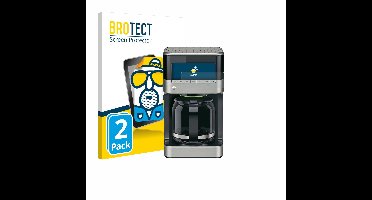 BROTECT - Screenprotector voor Braun PurAroma 7 - Folie Beschermfolie matte 2 Stuks