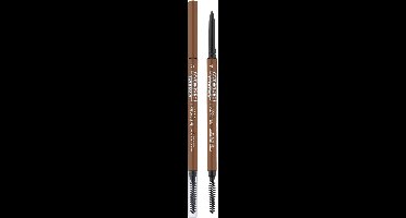 Deborah Milano 24Ore Brow Micropencil – 03 Dark Brown - Ultra‑Fijn Wenkbrauwpotlood Met Precisie‑Micropunt – Vult Wenkbrauwen Natuurlijk Op – Langhoudende, Gepigmenteerde Formule – Inclusief Borsteltje Voor Perfecte Vorm En Natuurlijke Look