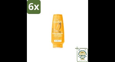 L'Oréal Elvive Extraordinary Oil Conditioner Kokos 200 ml - Voordeelverpakking - 6 stuks - Haar verzorging - Haar voeding