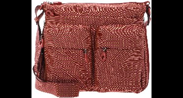 MANDARINA DUCK schoudertas MD20 Crossover Pecan Nut lichtrood