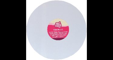 FunCakes Cake Board Rond - Wit - Ø25 cm - Taartonderlegger - Taartkarton