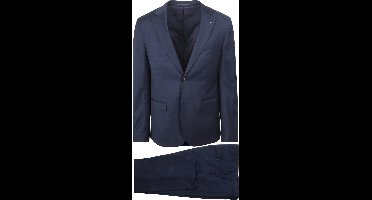 Suitable Toulon Kostuum Wol Donkerblauw (navy) - Maat 54 - Heren