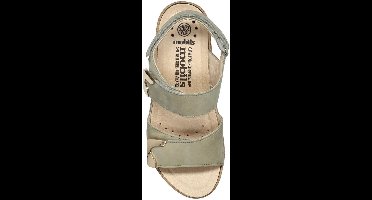MEPHISTO SANDAAL - NAWEL BUCKSOFT 6992 LIGHT KAKI