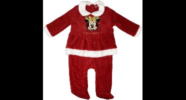 Disney Minnie Kerstbaby romper, pyjama 6 maanden
