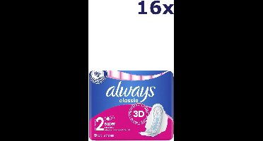 Always Classic - 16 x 9 stuks (144 stuks) - Voordeelverpakking - Maandverband