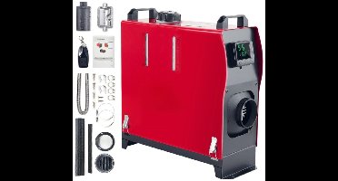 Dieselkachel – 12V Kachel – Caravanverwarmer – Auto Kachel – Camperverwarming – 5 kW Vermogen – 5 Liter Tank - Met LCD
