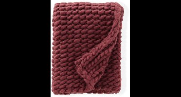 Kate plaid 130x170cm rood.