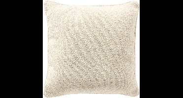 Dutch Decor ONNO - sierkussen 45x45 cm - bouclé - Snow White - wit - Inclusief binnenkussen - Luxe kussens voor woonkamer & bank
