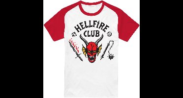 Stranger Things Hellfire Club Heren T-shirt - meerkleurig - S