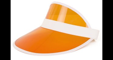 Zonneklep - Foute Party - Carnaval - Oranje - Volwassenen - One Size