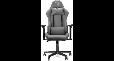 Ranqer Felix Fabric (van stof) Gamestoel - Gaming Chair  / Gaming Stoel - Ergonomische Bureaustoel - Verstelbaar armleuningen - Grijs