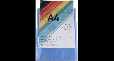 Exacompta 10x Kreacover® Chromaline Personaliseerbare showalbums PP met vaste rug - 40 tassen - 80 zichten - A4 - Geassorteerd - 5749E