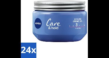 NIVEA - Stylingscrèmegel - Verzorging & Stevigheid - Reinigt Onmiddellijk De Poriën - 150 ml - Voordeelverpakking - 24 stuks