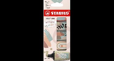 STABILO BOSS MINI - Markeerstift - NATUREvibes - Etui Met 5 Kleuren