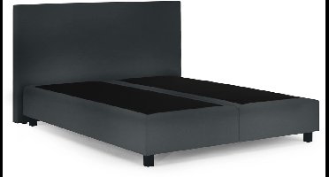 Karlsson Boxspring Autentik Tunn zonder matras - 180 x 210 cm - anthracite