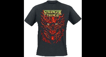 Stranger Things Vecna Posterised Heren T-shirt - zwart - XL