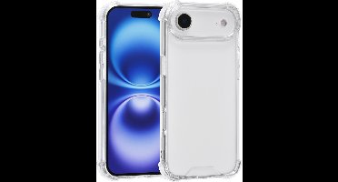 TUNIQ Anti-shock Back cover voor iPhone 17 Air - Transparant - Slank Design - Draadloos Laden