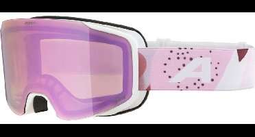 Alpina Taos Q-Lite Skibril | Wit Roze | Categorie 2