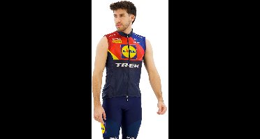 Santini Lidl-trek 2025 Gilet Blauw S Man