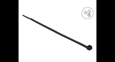 Kabelbind koudbestendig l 380 x w 4,8 mm zwart 100 stuks