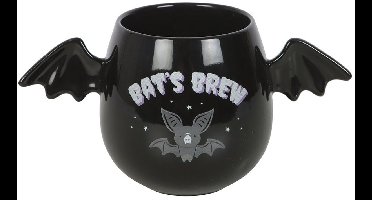 Something Different - Bat's Brew Bat Wing Mok/beker - Zwart