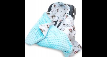 Kerstin Babydeken voor Autostoel, Draagzak & Kinderwagen - Zacht & Warm