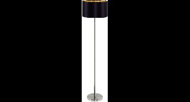 EGLO Maserlo Vloerlamp - E27 - 151 cm - Grijs/Zwart/Goud