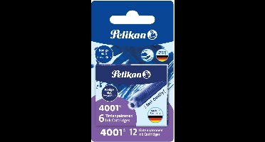Pelikan Tintenpatrone 4001 TP/5 Königsblau 5Stück