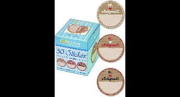 Zelfklevende stickerrollen 'Zelfgemaakt'