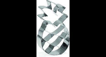 Patisse Uitsteekvorm Ananas 10 Cm Rvs Zilver