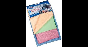 Lifetime Clean Reinigingsdoekjes 4 Stuks Multicolor Microvezel
