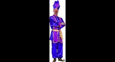 Wilbers & Wilbers - 1001 Nacht & Arabisch & Midden-Oosten Kostuum - Paarse Hoogheid Sultan, Paars - Man - Paars - Maat 48 - Carnavalskleding - Verkleedkleding