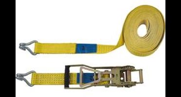 Petex 43193019 Spanband (tweedelig) Trekkracht (lc) vastbinden (enkel/direct): 2500 daN (l x b) 10 m x 50 mm Spanband E