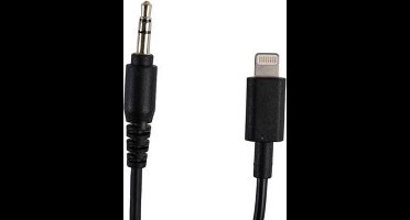 Boya Audio-adapter By-k1 Trs/lightning 20 Cm Zwart