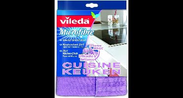 Vileda 2W1 - Keuken Doekje - Microvezel - Power Zone