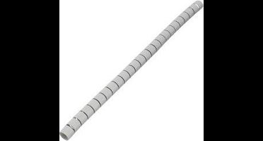 TRU COMPONENTS 1593186 TC-MX-KLT20GY203 Spiraalslang 20 mm (max) Grijs 5 m