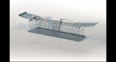 Diervriendelijke Muizen Vangkooi met 2 ingangen